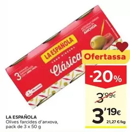 La Española - Olives Farcides D'Anxova