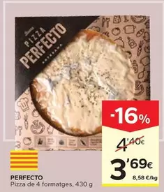 Perfecto - Pizza De 4 Formatges