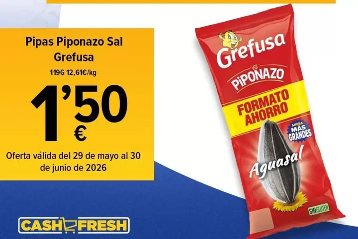 Grefusa - Pipas Piponazo Sal