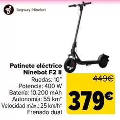Segway Ninebot - Patinete Electrico F2 II