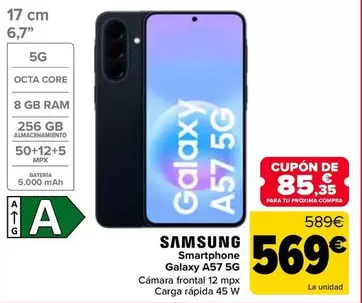 Samsung - Smartphone Galaxy A57 5G