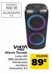 Vieta - Altavoz Tornado
