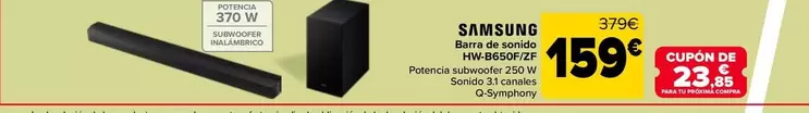 Samsung - Barra De Sonido HW-B650F/ZF