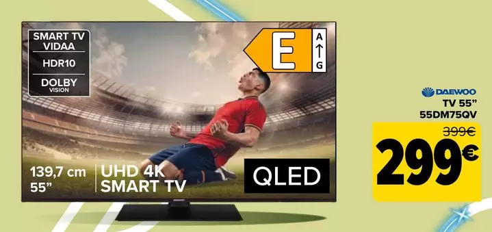 Daewoo - Tv 55" 55DM75QV