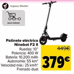 Segway Ninebot - Patinete Electrico F2 II