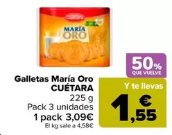 Cuétara - Galletas Maria Oro