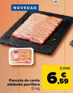 Panceta De Cerdo Adobada Parrillera