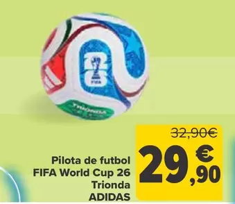 Adidas - Balon De Futbol Fifa World Cup 26 Trionda