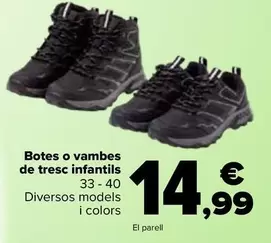 TEX - Bota O Deportivo Trekking Infantil