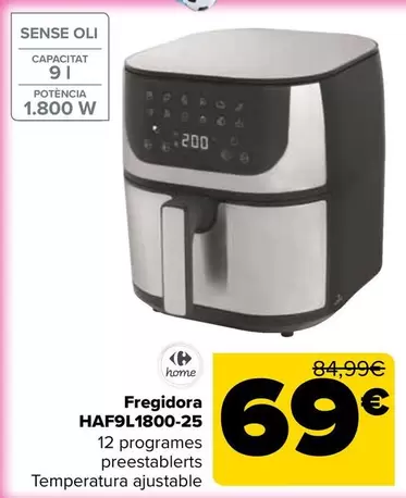 Carrefour Home - Freidora HAF9L1800-25