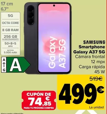 Samsung - Smartphone Galaxy A37 5G