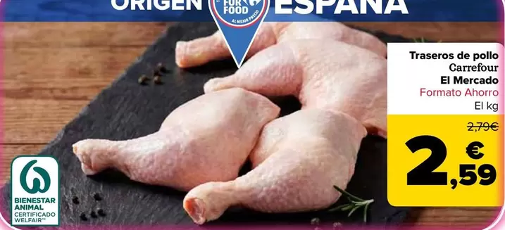 Carrefour El Mercado - Traseros De Pollo 