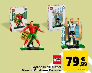 LEGO - Leyendas Del Futbol Messi O Cristiano Ronaldo