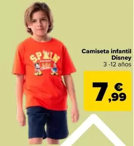 Disney - Camiseta Infantil 