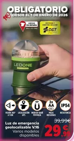 Ledone - Lux De Emergencia Geolocalizable V.16