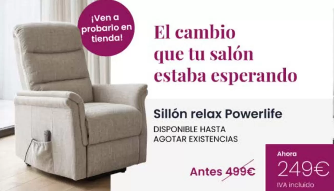 Sillón Relax Powerlife