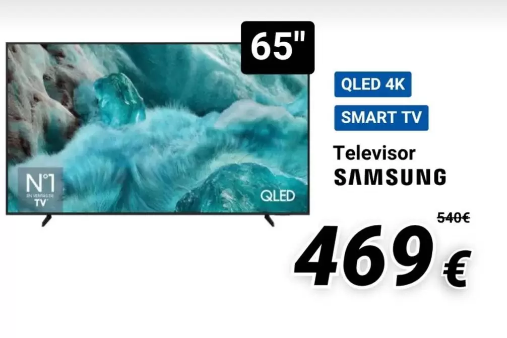 Samsung - Televisor 65" QLED 4K Smart TV
