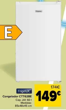 FrigeluX - Congelador CTT62BE