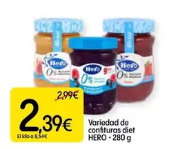 Hero - Variedad De Confituras Diet