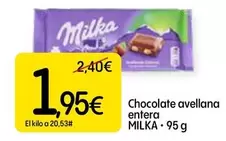 Milka - Chocolate Avellana Entera