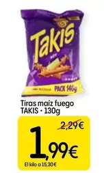 Takis - Tiras Maiz Fuego