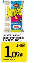 Jumpers - Snacks De Maiz Sabor Mantequilla