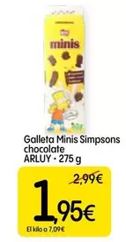Arluy - Galleta Minis Simpsons Chocolate