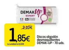 Demak'Up - Discos Algodón Desmaquillantes