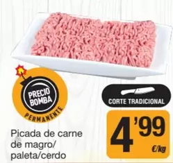 Picada De Carne De Magro/Paleta/Cerdo