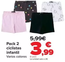 Pack 2 Ciclistas Infantil