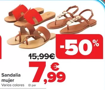Sandalia Mujer