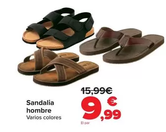 Sandalia Hombre