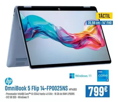 HP - Omnibook 5 Flip 14-FP0025NS