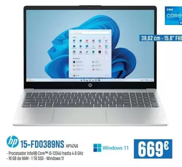HP - 15-FD0389NS