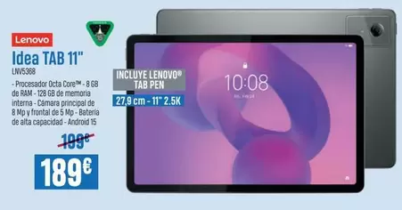 Lenovo - Idea Tab 11"
