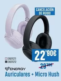Energy - Auriculares + Micro Hush