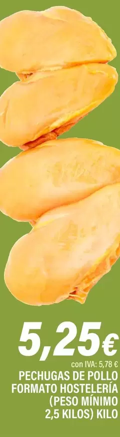 Pechugas De Pollo Formato Hostelería