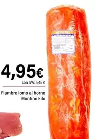 Montiño - Fiambre Lomo Al Horno