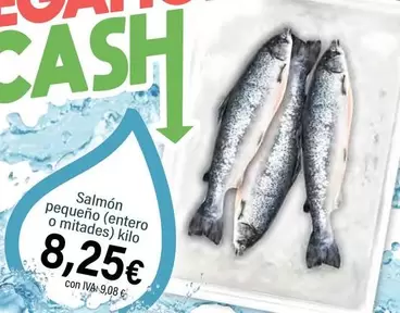 Salmón Pequeño (entero O Mitades)
