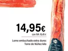Torre De Núñez - Lomo Embuchado Extra Duroc