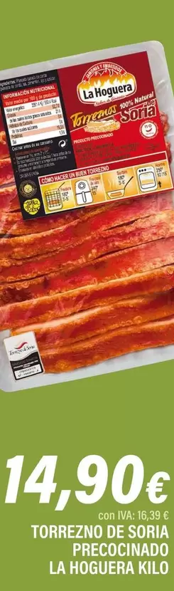 La hoguera - Torrezino De Soria Precocinado