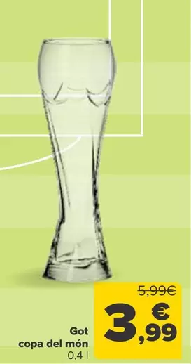 Vaso Copa Del Mundo