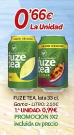 Fuze Tea - Gama