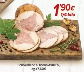 Avides - Pollo Relleno Al Horno