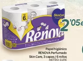 Renova - Papel Higiénico Perfumado Skin Care