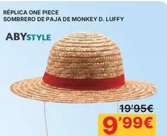 ABYstyle - Réplica One Piece Sombrero De Paja De Monkey D. Luffy