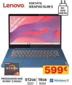 Lenovo - Procesador Amd Ryzen 5 5625u