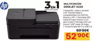 HP - Multifuncion Deskjet 4320