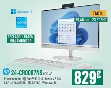 HP - 24-CRO087NS HP13143