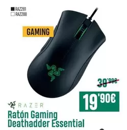 Razer - Ratón Gaming Deathadder Essential